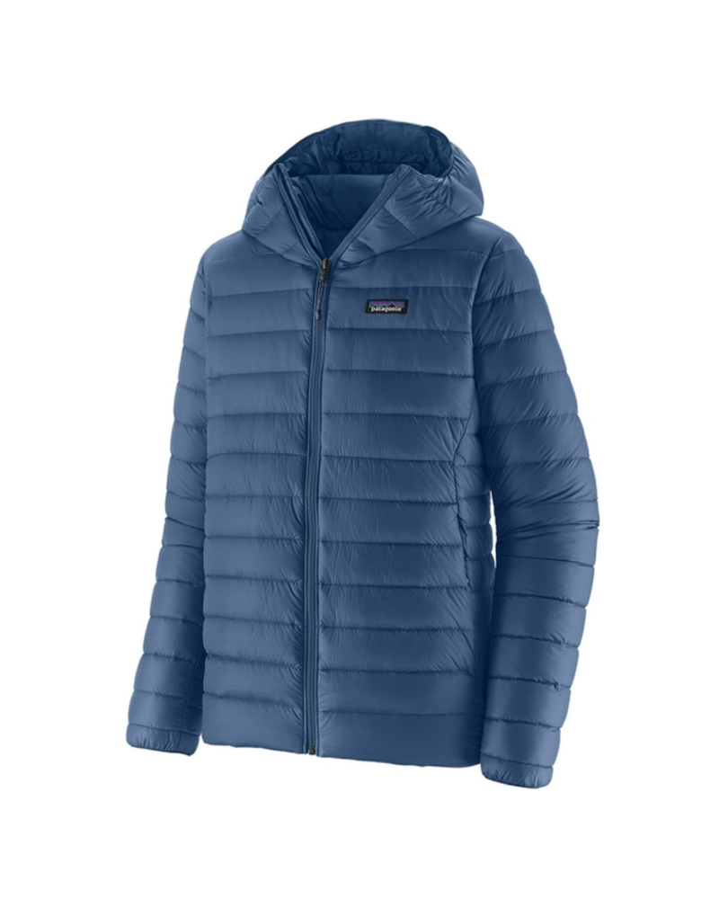 Patagonia Mens Down Sweater Hoody in Clement Blue