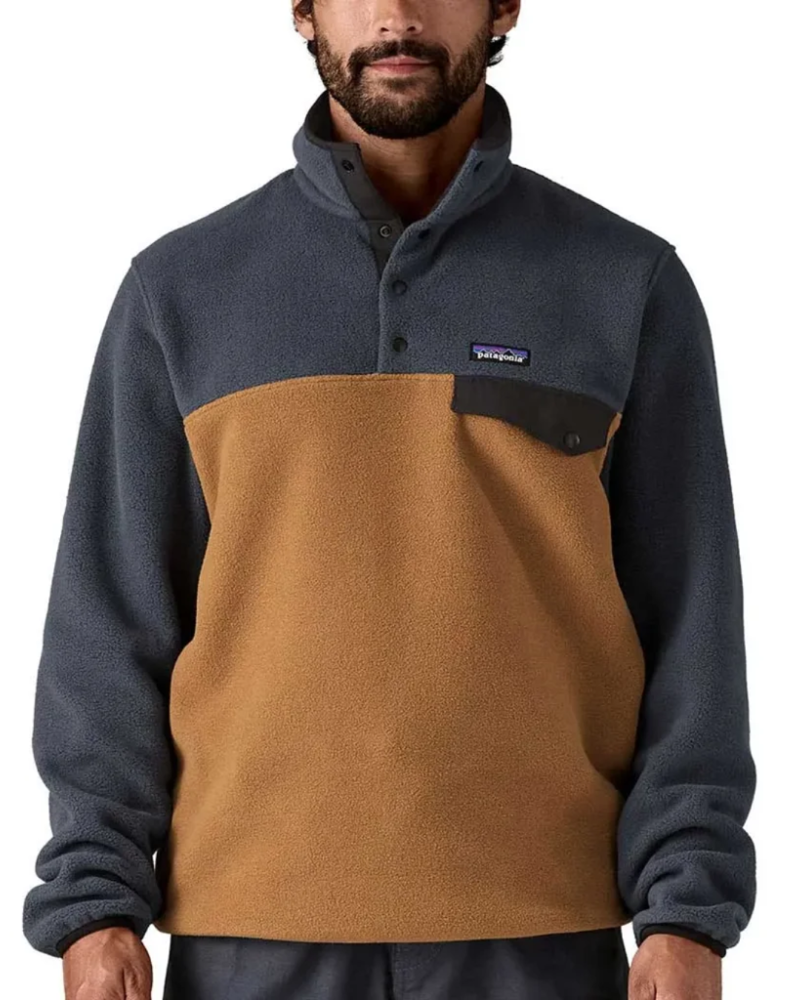 Patagonia Mens LW Synch SnapT P/O in Deer Brown