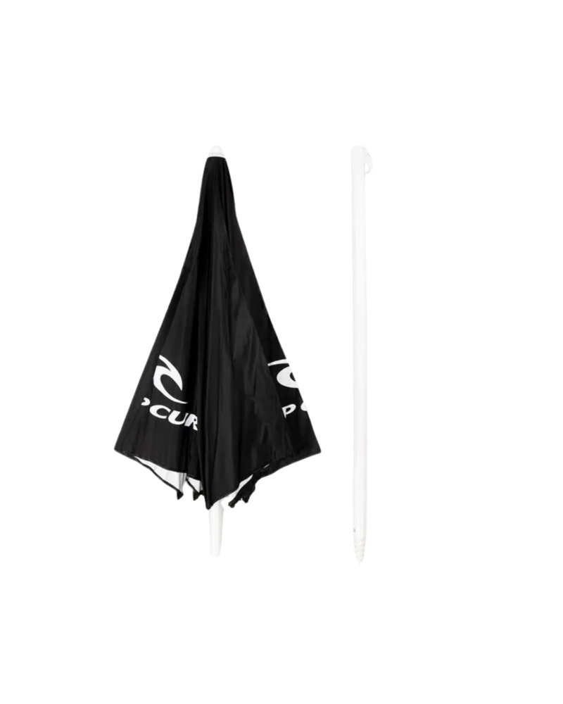 Rip Curl Brand Beach Umbrella in Black-2