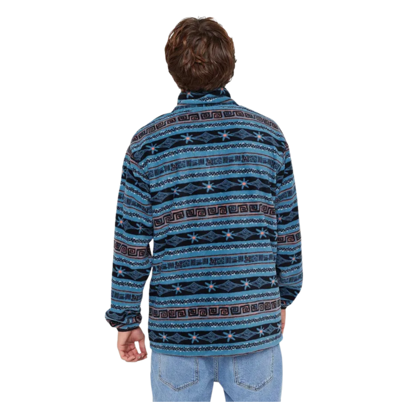 Rip Curl Mens Fun Times Polar Fleece in Storm Blue-1
