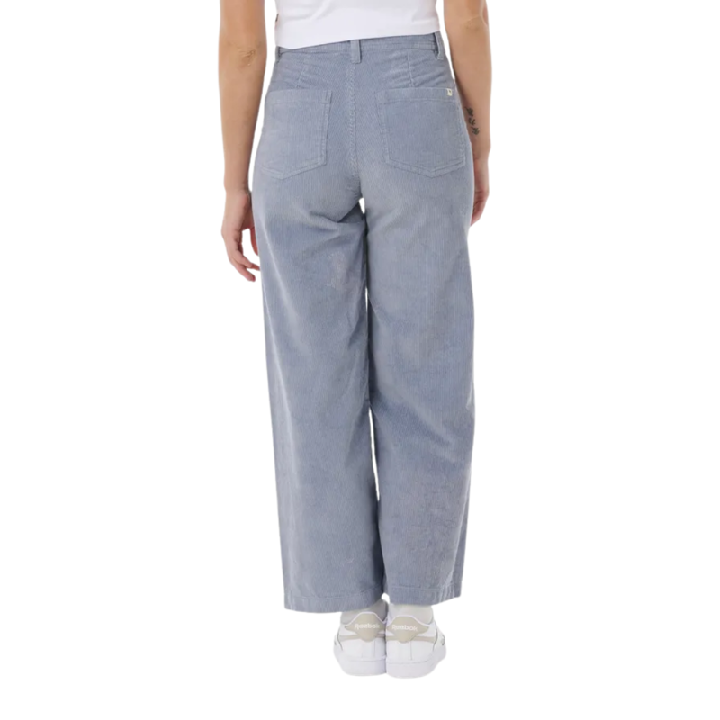 Rip Curl Womens Stevie Cord Pant in Blue Grey-1