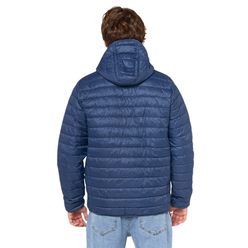 Rip Curl Mens Anti Series Search Puffer Hood in Light Navy-1