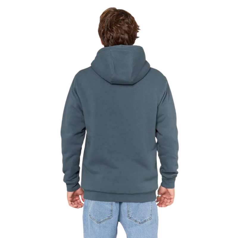 Rip Curl Mens Icons Lined Zip Thru Hood in Pine Night-1