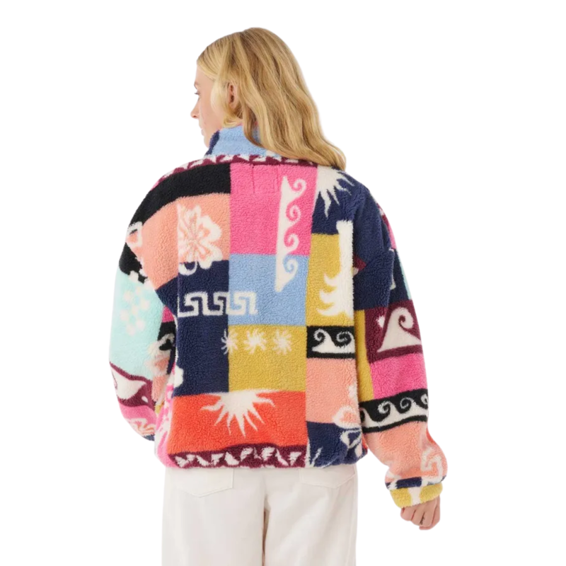 Rip Curl Womens Keepsakes Polar Fleece in Multico-1