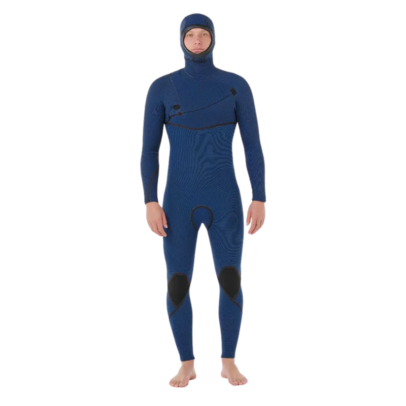 Rip Curl Mens E-Bomb Zip Free Hood 5/4 in Black-2