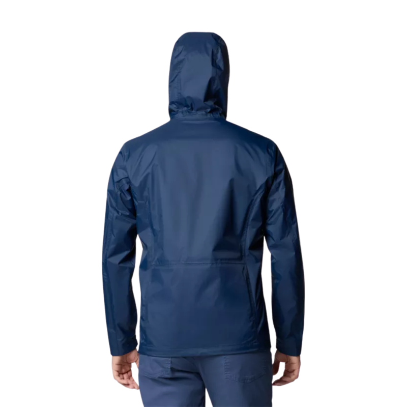 Columbia Mens Pouring Adventure III Jacket in Collegiate Navy-1