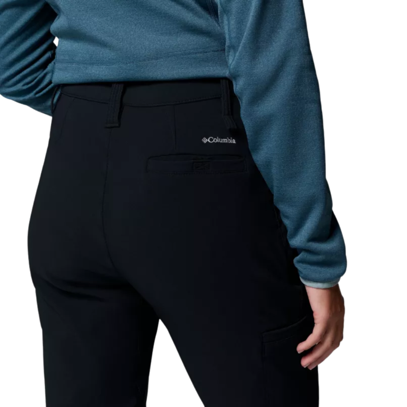 Columbia Womens Back Beauty Warm Softshell Pant Regular length in Black-1