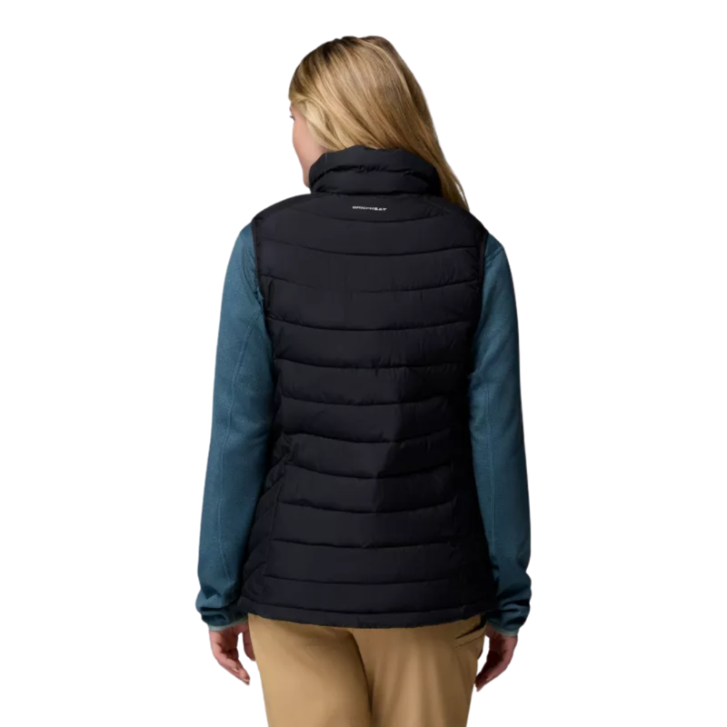 Columbia Womens Powder Lite II Vest in Black-1