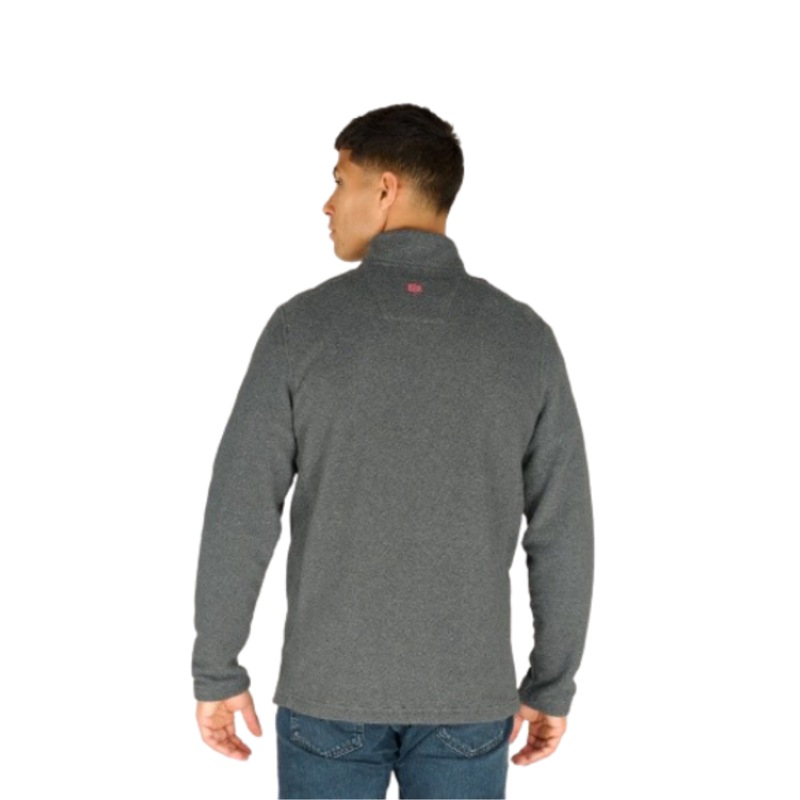 Sherpa Men's Rolpa Eco 1/4 Zip in Kharani Grey-1