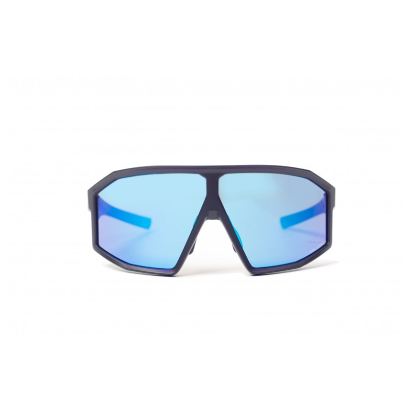 Bloc Blade 2 Sunglasses in Black with Blue Mirror Lens-1