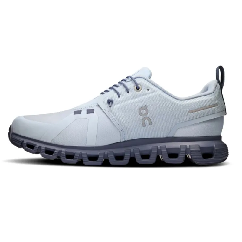 On Women's Cloud 6 Waterproof Shoes in Heather / Metal