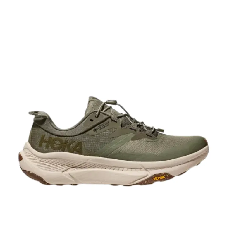 Hoka Mens Transport GTX in Slate / Oatmilk