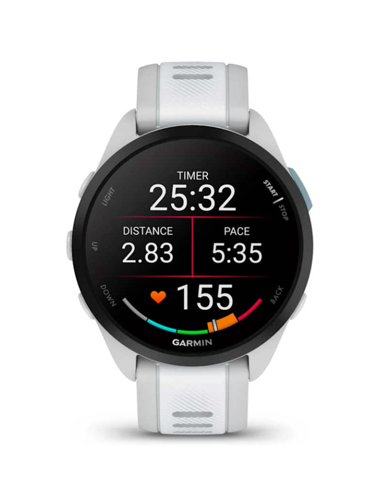 Garmin Forerunner 165 in Mist Grey / Whitestone-1
