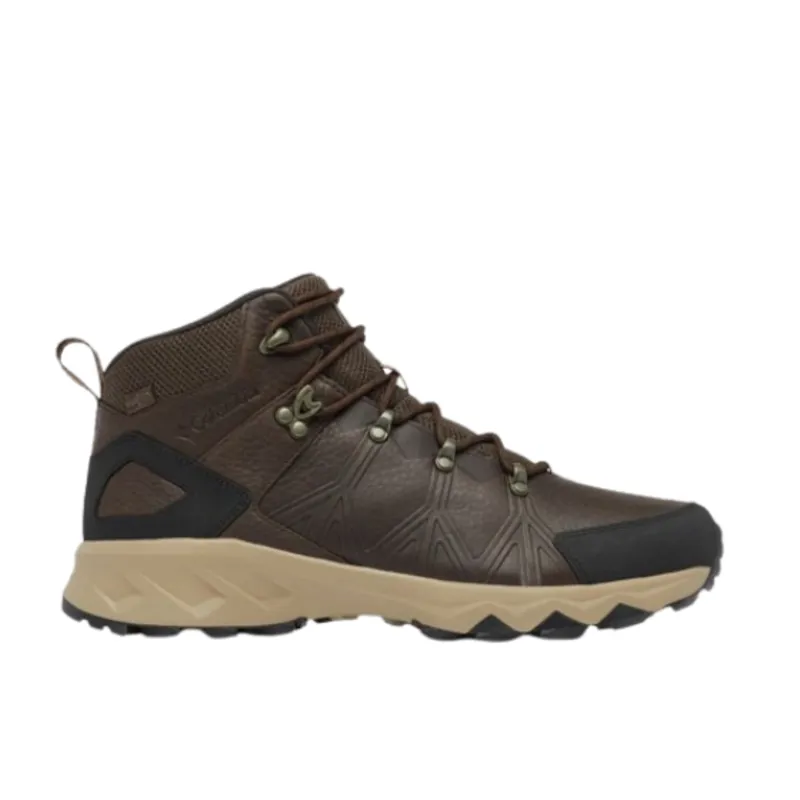 Columbia Mens Peakfreak II Mid Outdry Leather in Cordovan / Black