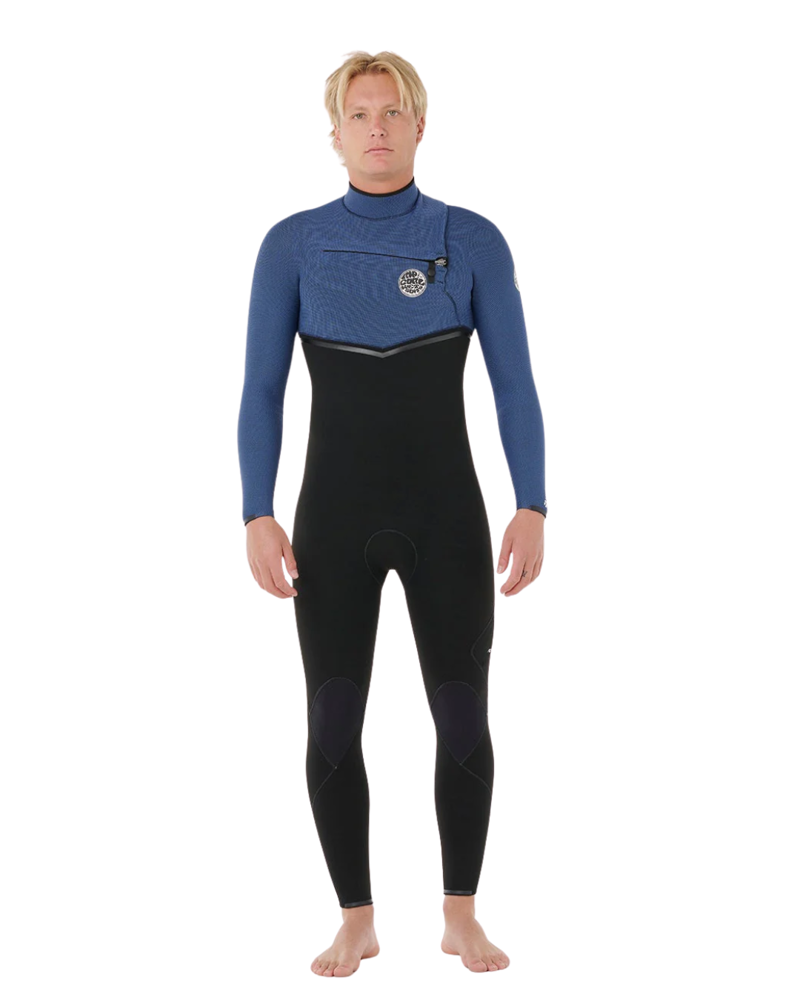 Rip Curl Mens E-Bomb Chest Zip 4/3 in Navy