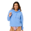 Rip Curl Women's Surf Puff Heritage Hood in Cornflower Blue