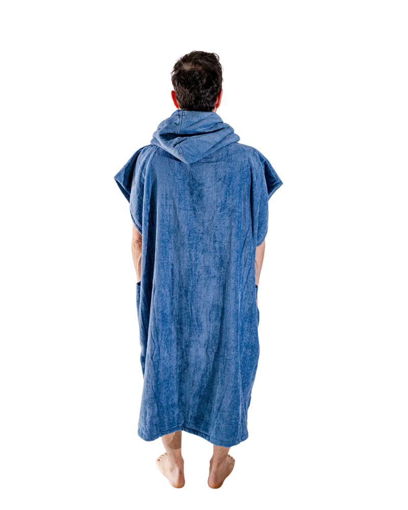 All In Classic Flash Poncho in Big Blue-1