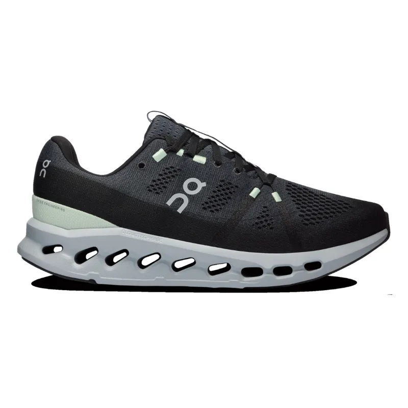 On Mens Cloudsurfer in Iron / Glacier