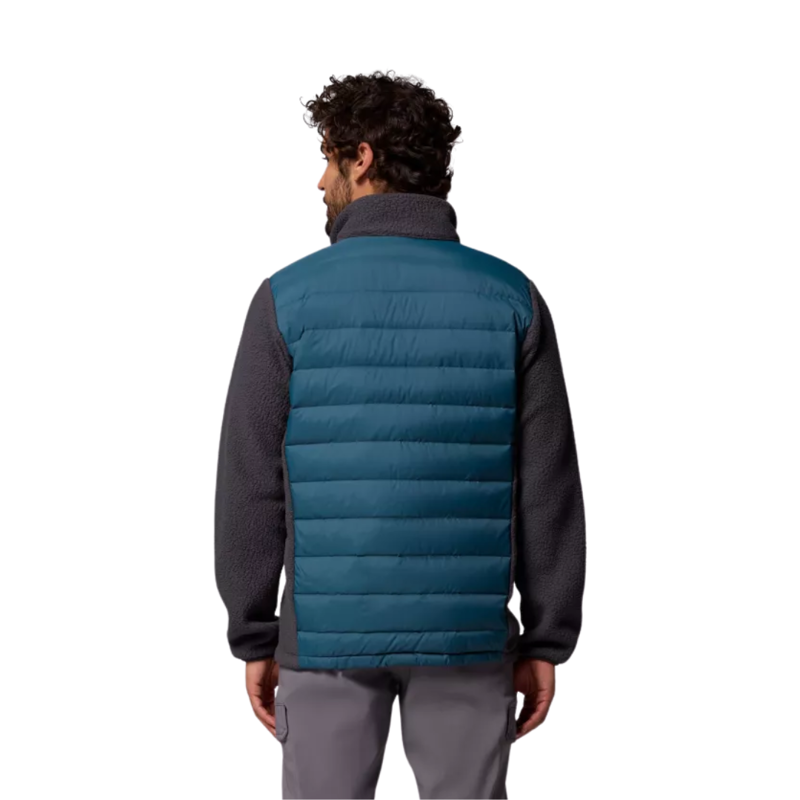 Columbia Mens Juniper Peak Hybrid Jacket in Everblue / Shark-1