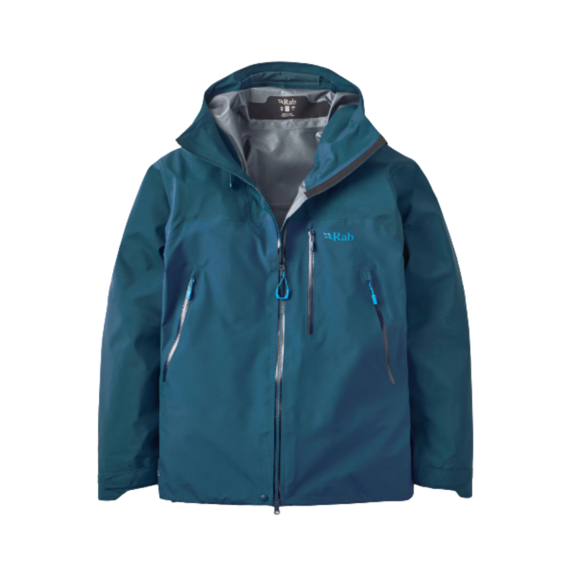 Rab Mens Latok GTX Jacket in Tempest Blue-1