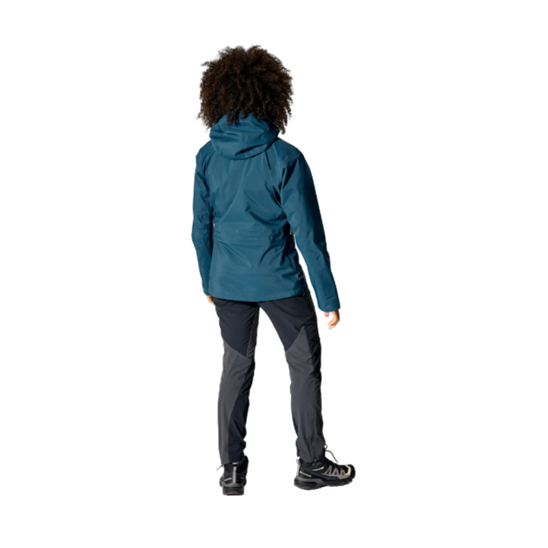 Rab Womens Kangri GTX Jacket in Tempest Blue-1