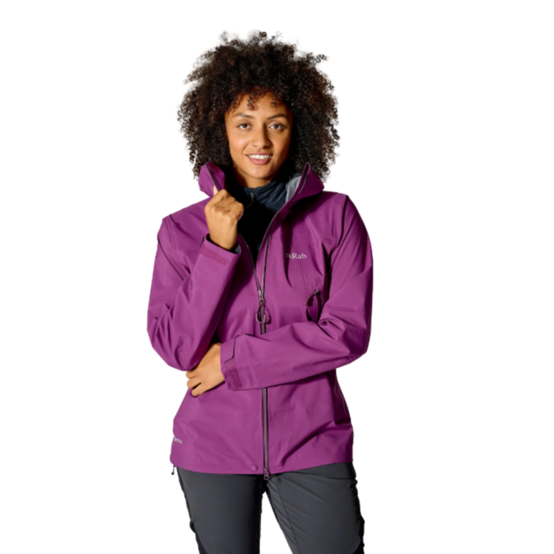 Rab Womens Kangri GTX Jacket in Plum-1