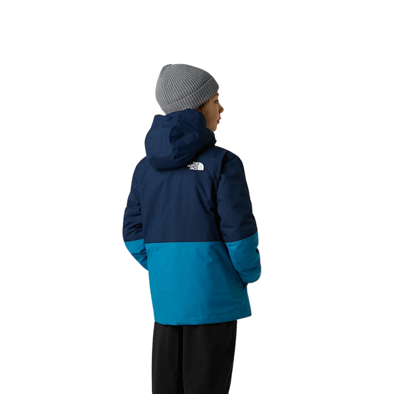 The North Face Kids Warm Antora Rain Jacket in Summit Navy / Dusk Blue-1