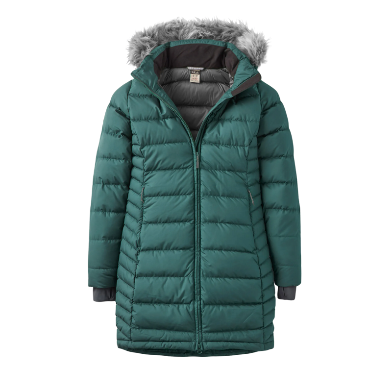 Rab Womens Deep Cover Parka in Sage