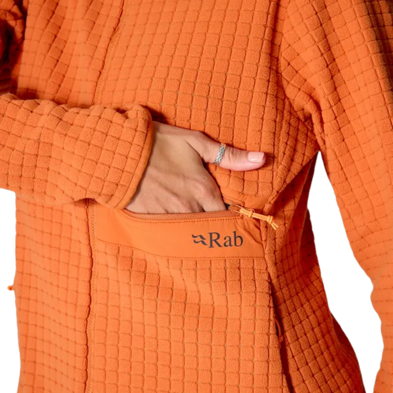 Rab Womens Ramshaw Hoody in Dark Melba-3