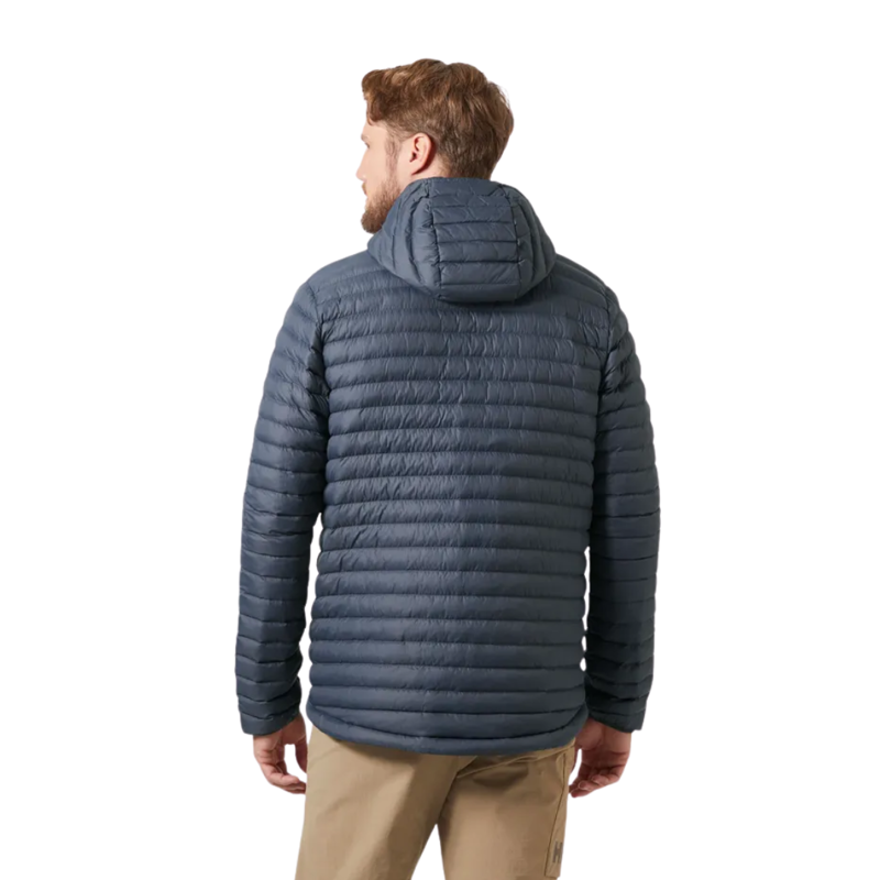 Helly Hansen Mens Sirdal Hooded Insulator Jacket in Alpine Frost-1