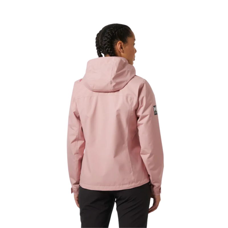Helly Hansen Womens Crew Hooded Midlayer Jacket 2.0 in Pink Salt-1