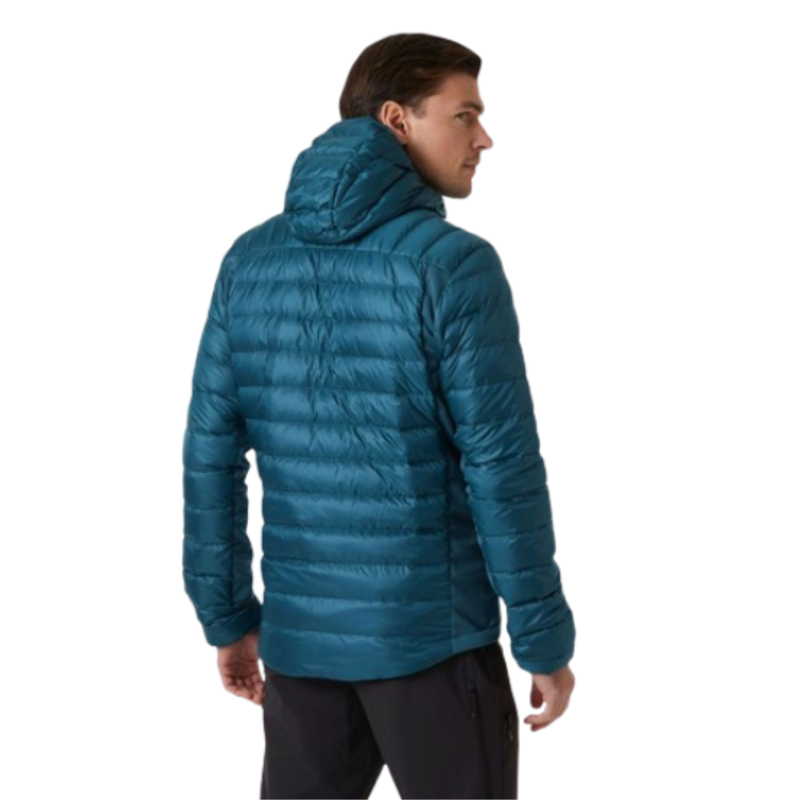 Helly Hansen Mens Verglas Down Hybrid Hood 2.0 in Dark Creek-1