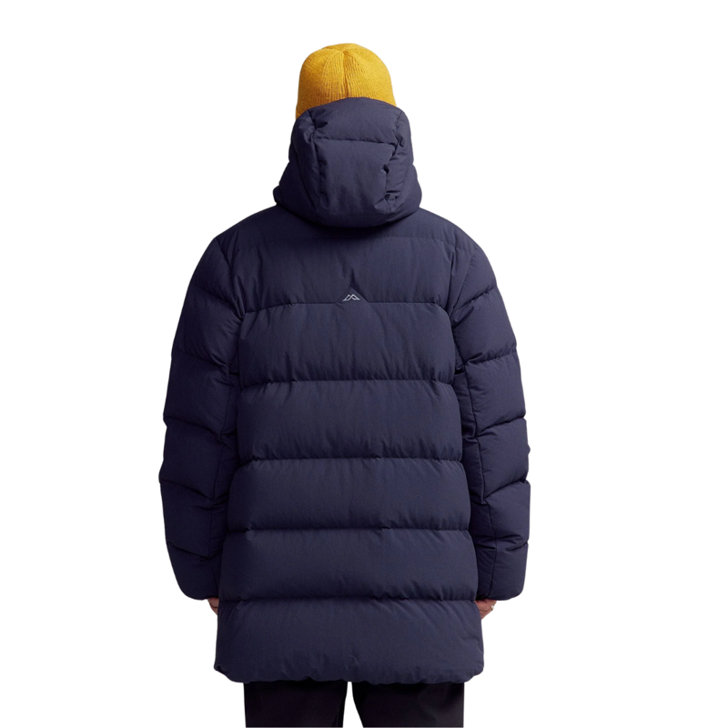 Kathmandu Mens Epiq Down Hooded Parka in Pure Navy-1