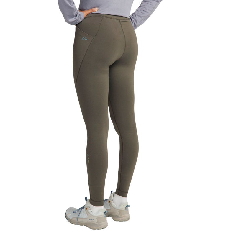 Kathmandu Womens Seeker Winter Leggings in Dark Moss-1