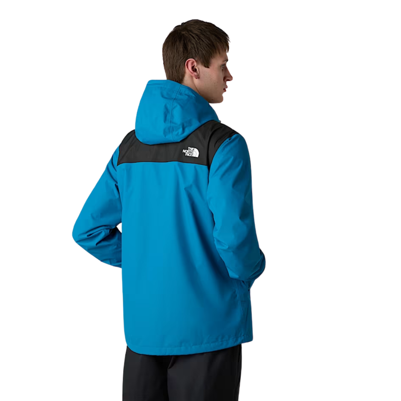 The North Face Mens Antora Jacket in Dusk Blue / TNF Black-1