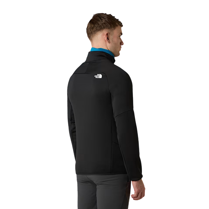 The North Face Mens Meteora 1/4 Zip Fleece in TNF Black-1