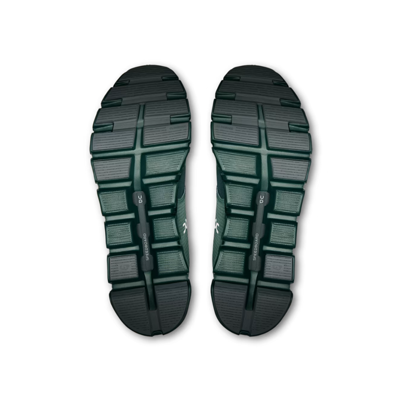 On Mens Cloud 6 Waterproof in Olive / Evergreen-3