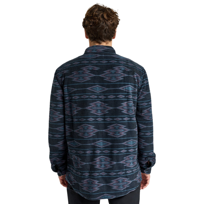 Billabong Mens Furnace Flannel in Navy-1