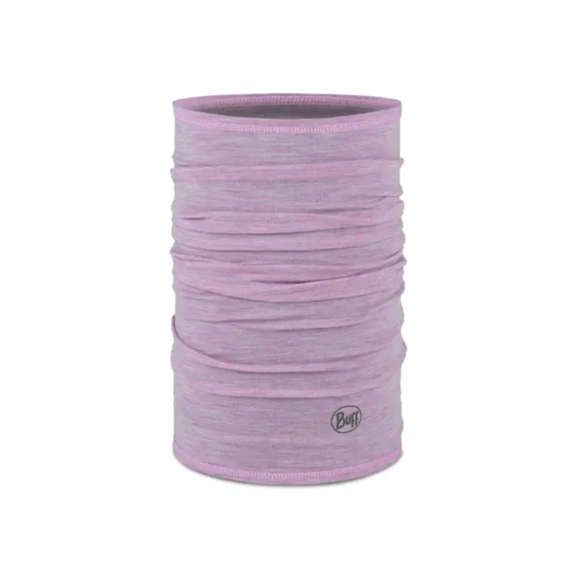 Buff Merino Lightweight Neckwear in Solid Pansy