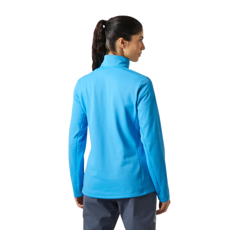 Helly Hansen Womens Versalite 1/2 Zip Fleece in Cyan-1
