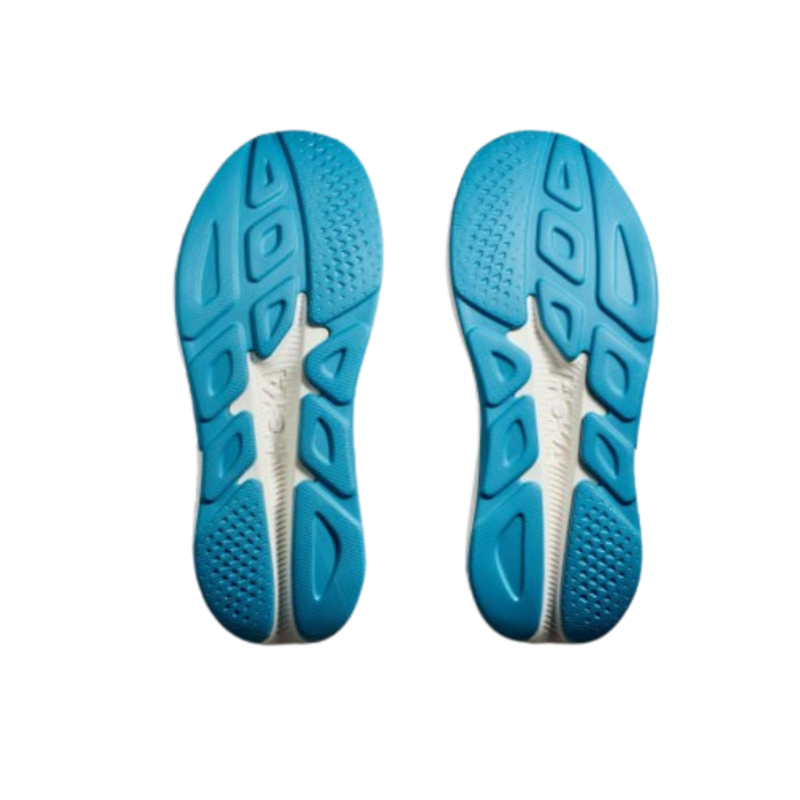 Hoka Womens Rincon 4 in Frost / Pink Twilight-3