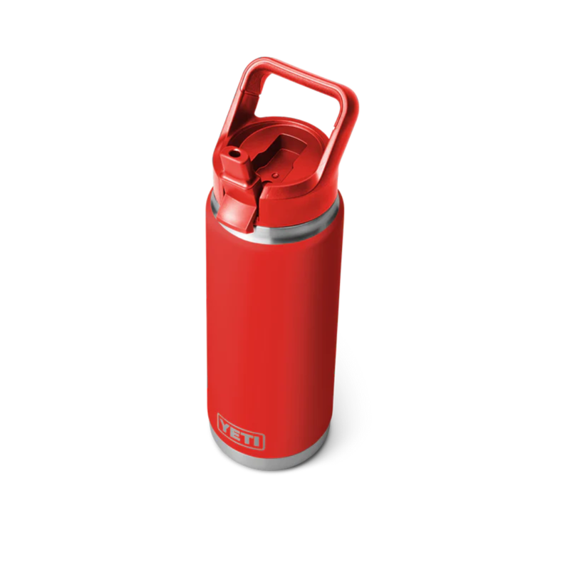 Yeti Rambler 26oz Straw Bottle in Rescue Red-1