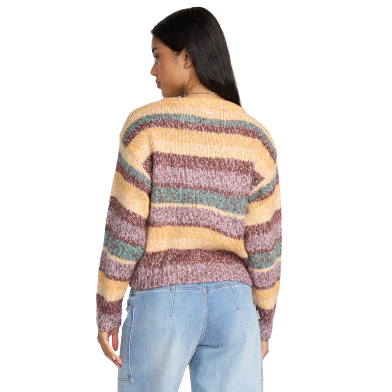 Billabong Womens So Spaced Out Sweater in Multi-1