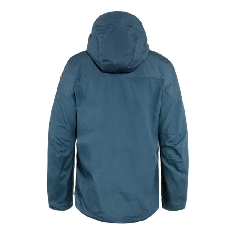 Fjallraven Mens Skogso Jacket in Indigo Blue-1