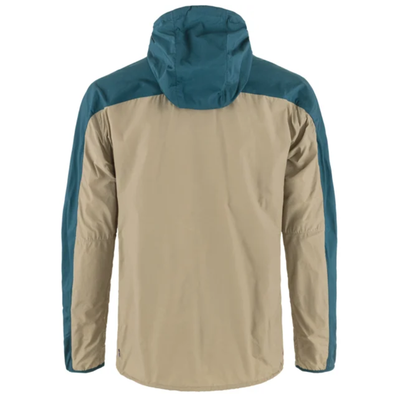 Fjallraven Mens High Coast Wind Jacket in Fossil Deep Sea-1