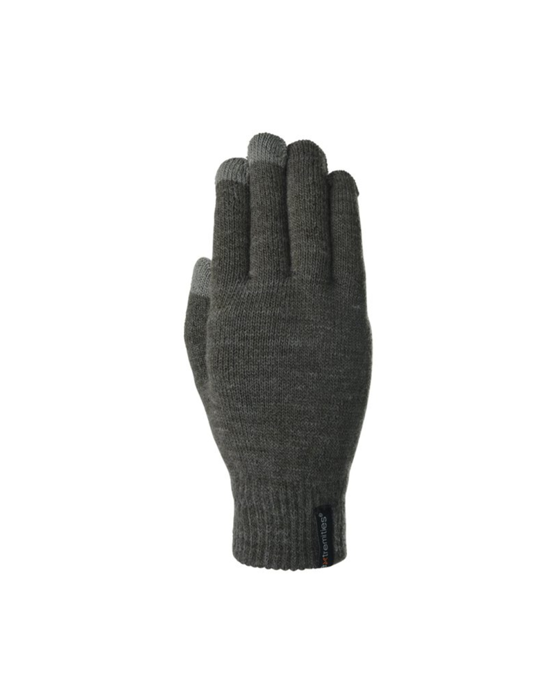 Extremities Thinny Touch Glove in Grey Marl-1