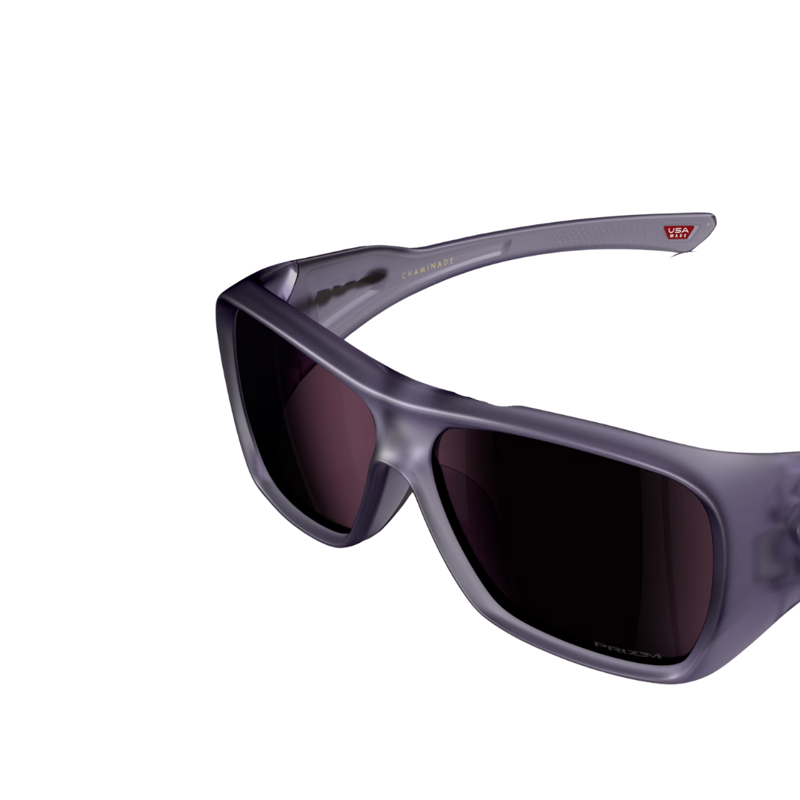 Oakley Chaminade in Matte Translucent Lilac with Prizm Indigo Lens-3