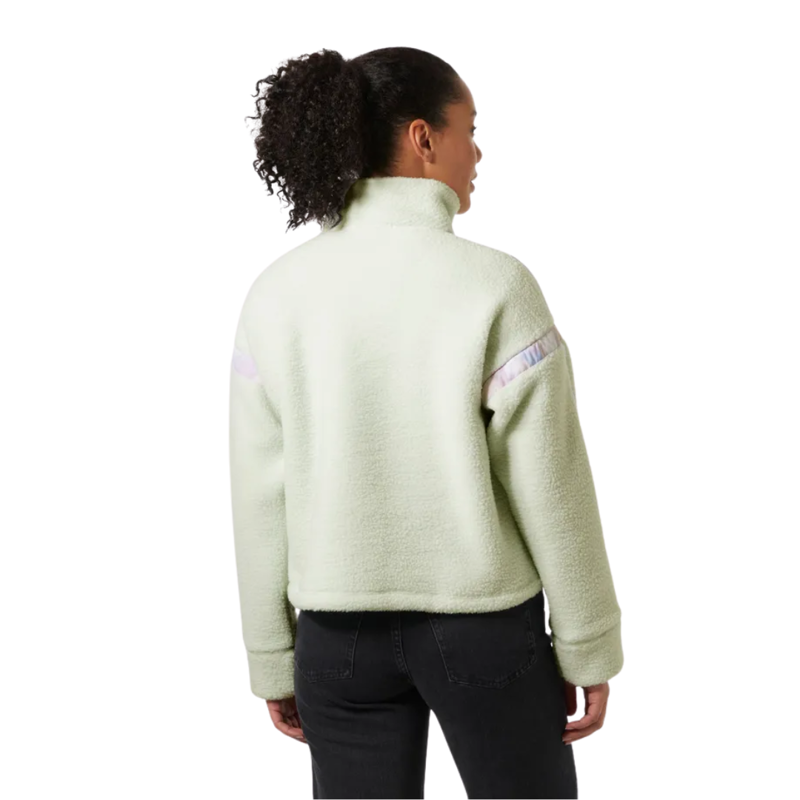 Helly Hansen Womens Imperial Pile Zip Pullover in Seafoam Reflection AOP-1