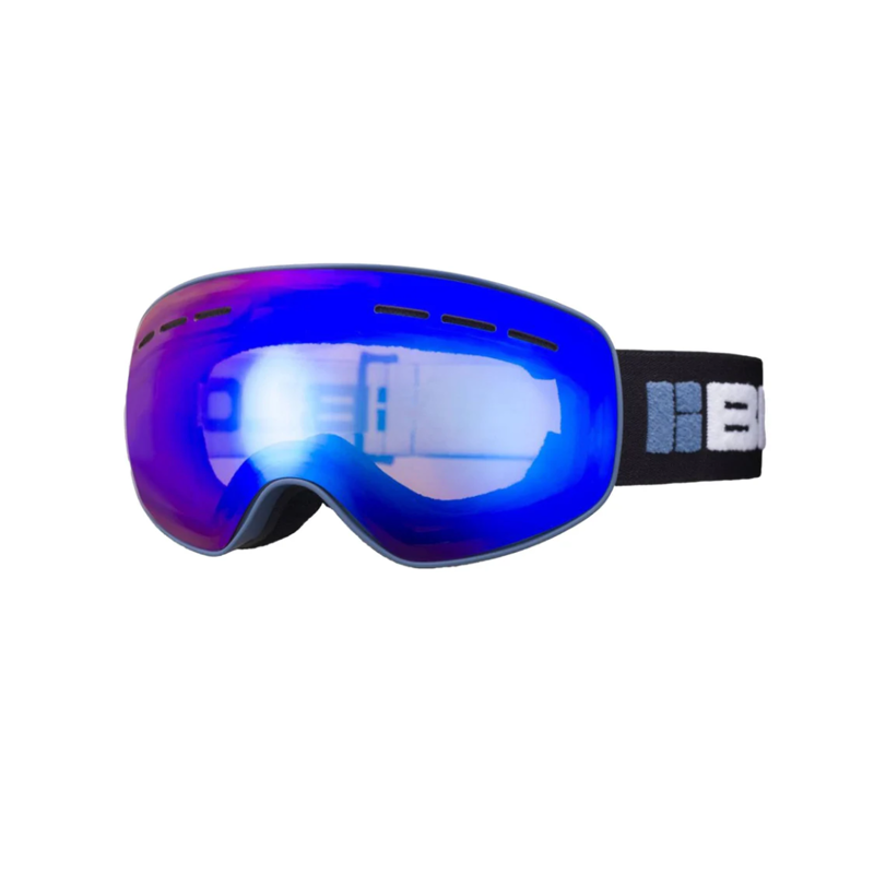 Bloc Small Fit Moon in Matt Blue with Brown Blue Mirror Lens-1