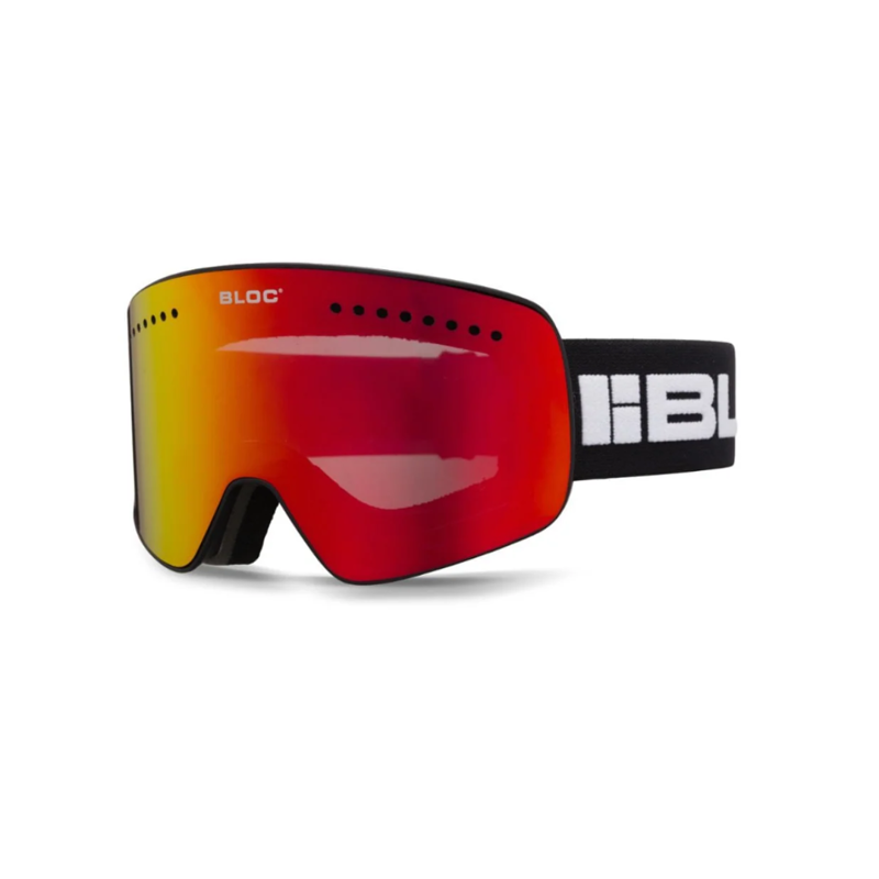 Bloc Fifty-Five in Matt Black with Dark Brown Red Mirror Cat 3 Lens-1